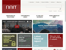 Tablet Screenshot of nnit.com